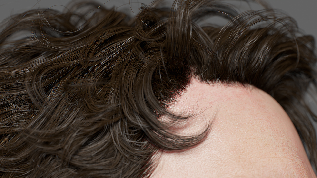 Blender hair